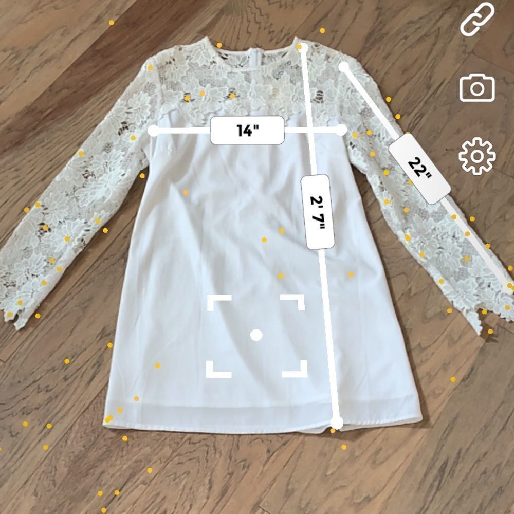 Allison White Dress 🤍 - Picture 6 of 7